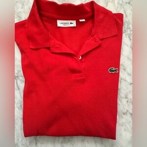 Lacoste Vibrant Red Polo